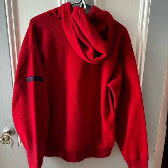 Gap Red with blue logo hoodie. Size small - Picture 4 of 5
